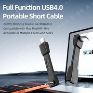 Cabo USB-C 240W: Carregamento Turbo e Dados! - imagem 1