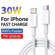 Cabo USB-C 30W: Carregamento Rápido iPhone/iPad - imagem 1