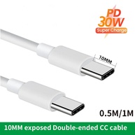 Cabo USB-C 30W: Carregue Rápido iPhone e Samsung - imagem 1