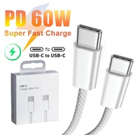 Cabo USB-C 60W: Carregamento Turbo para iPhone e Android - imagem 1