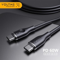 Cabo USB-C 60W VOLTME: Carregamento Turbo e Dados! - imagem 1