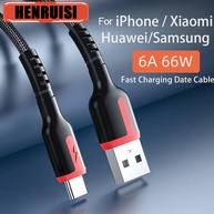 Cabo USB-C 66W: Carregamento Turbo para iPhone e Mais! - imagem 1