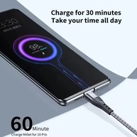 Cabo USB-C 66W: Carregamento Super Rápido! - imagem 4