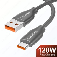 Cabo USB-C 6A 120W: Carregamento Turbo! - imagem 1