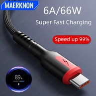 Cabo USB-C 6A 66W: Carregamento Super Rápido! - imagem 1