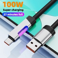 Cabo USB-C 6A: Carregamento Rápido + RGB! - imagem 1