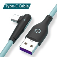 Cabo USB-C 90° Turbo: Carregue Rápido! - imagem 1