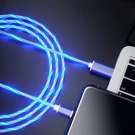 Cabo USB-C LED: Carregamento Rápido e Visual Incrível! - imagem 1