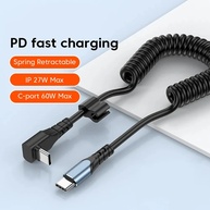 Cabo USB-C Lightning 60W: Carregue Rápido seu iPhone! - imagem 1