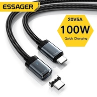 Cabo USB-C Magnético 100W Essager: Carregamento Turbo! - imagem 1