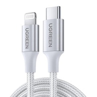 Cabo USB-C para iPhone Ugreen MFi: Carregue Rápido! - imagem 1