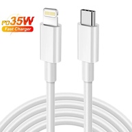 Cabo USB-C para Lightning 35W: Carregamento Turbo! - imagem 1