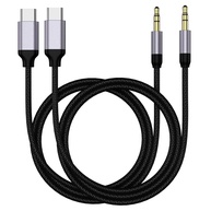 Cabo USB-C para P2: Som Impecável para Seu Celular - imagem 1