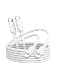 Cabo USB-C para USB-C: Carregamento Rápido e Dados - imagem 1
