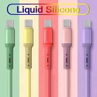 Cabo USB-C Rápido: Silicone Líquido Premium - imagem 1