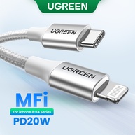 Cabo USB-C UGREEN 20W: Carregamento Rápido iPhone - imagem 1