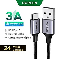 Cabo USB-C UGREEN: Carregamento Rápido e Durável - imagem 1