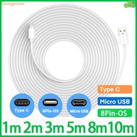 Cabo USB Longo: Carregue e Transfira Dados! - imagem 1