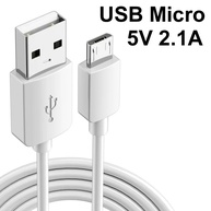 Cabo USB Micro USB 2.1A - Carregamento Rápido e Dados - imagem 1