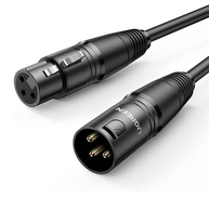 Cabo XLR Ugreen: Som Profissional em 1 Metro - imagem 1