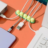 Organizador de Cabos Adesivo: Sua Mesa Sempre Organizada - imagem 2