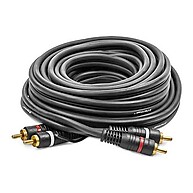 Cabos RCA 5m: Kit 10 Unidades Permak - Som e Vídeo - imagem 1