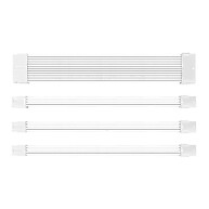 Cabos Sleeved Pichau CS110: Upgrade Branco e Elegante - imagem 1