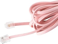 Cabos telefônicos para telefones fixos - Cabos de telefone fixo para tomada de parede - Excelente qualidade de som + materiais duráveis - Compatível com uma tomada de telefone RJ11 (cabo de telefone - imagem 3