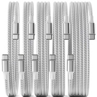 Cabos USB-C 60W: 5 Unidades para Carga Rápida! - imagem 1
