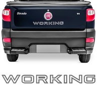 Adesivo Tampa Traseira Caçamba Strada Working 2013-2017: Estilo e Proteção - imagem 1
