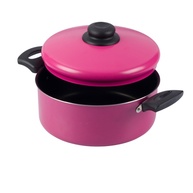 Caçarola Antiaderente Rosa: Cozinhe Fácil! - imagem 1