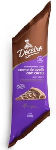 Recheio Forneável Doceiro Avelã Com Cacau 1,005Kg - Haenssgen - imagem 1