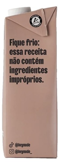 Nude Leite de Aveia Cacau 1l - Kit 3unidades - imagem 4