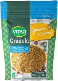 Vitao Granola Zero Açúcar Banana E Cacau 250G - imagem 1