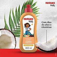 Creme Huggies Kids Cachinhos Poderosos 360ml – Hidratação Real para Cabelos Cacheados - imagem 2