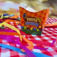Cachepo Festa Junina: Decore com Pipoca! - imagem 1