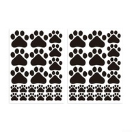 Decalques de Patas de Cachorro para Parede – 44 Peças de Arte Adesiva em Vinil para Decoração de Quarto Infantil, Sala e Ambientes Pet Friendly - imagem 2