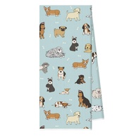 Toalhas de Cozinha com Estampa de Cachorro - 35x66 cm - Design Decorativo e Absorvente - imagem 1