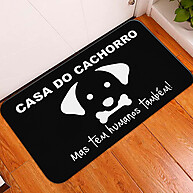 Tapete Decorativo Antiderrapante 34x60cm - Casa do Cachorro - imagem 1