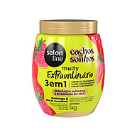 Cachos Dos Sonhos Morango: 3 em 1 Nutritivo! - imagem 1