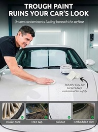 TAKAVU Barras de Argila para Limpeza Profunda de Carros - 2 Unidades 100g Cada - imagem 5