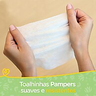 Kit 2 Lenços Umedecidos Pampers Aloe Vera – 192un Cada - imagem 2