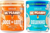 Kit 2x Pasta de Amendoim 600g Cada - Dr Peanut (Doce de Leite/Beijinho) - imagem 2