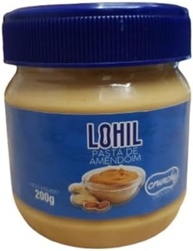 3X Manteiga Pasta de Amendoim Crocante LOHIL Importada 200g cada - imagem 3