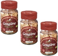 Kit 3 Unidades de Gengibre Cristalizado com Canela de 40g cada - Gengibre da Natureza - imagem 1