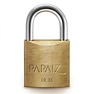 Cadeado Latão 35mm CR35 Papaiz – Segurança Premium - imagem 1