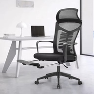Cadeira Ergonômica Python Fly com Suporte Lombar Ajustável e Apoio de Pés Retrátil - imagem 1