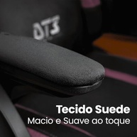 Cadeira Gamer DT3 GX Reclinável com Tecido Max2Weave - Apoio de Cabeça Ajustável e Braços com Profundidade - imagem 4
