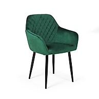 Cadeira Barcelona Veludo Verde: Conforto e Elegância - imagem 1