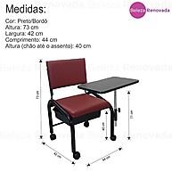 Cadeira Cirandinha Bari MBM: Conforto e Praticidade - imagem 1